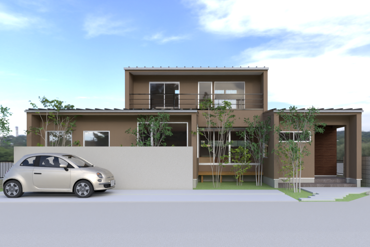 高崎モデルハウス【自然と共生する家】