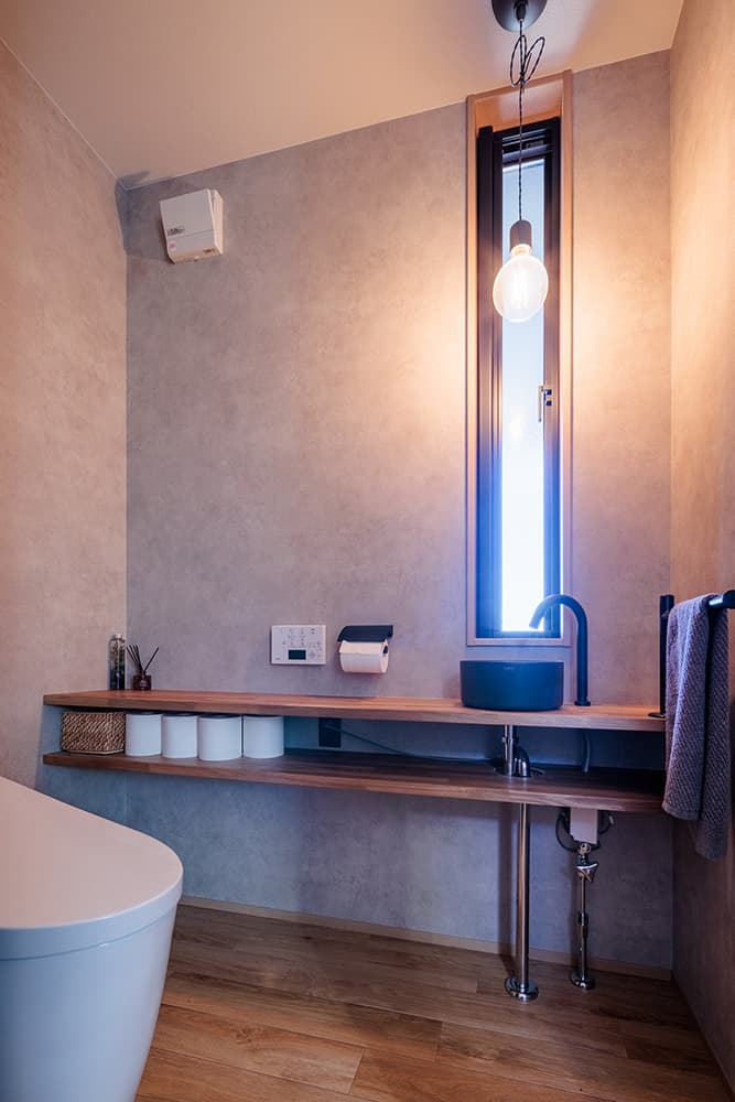 ウチとソトがつながる平屋の家