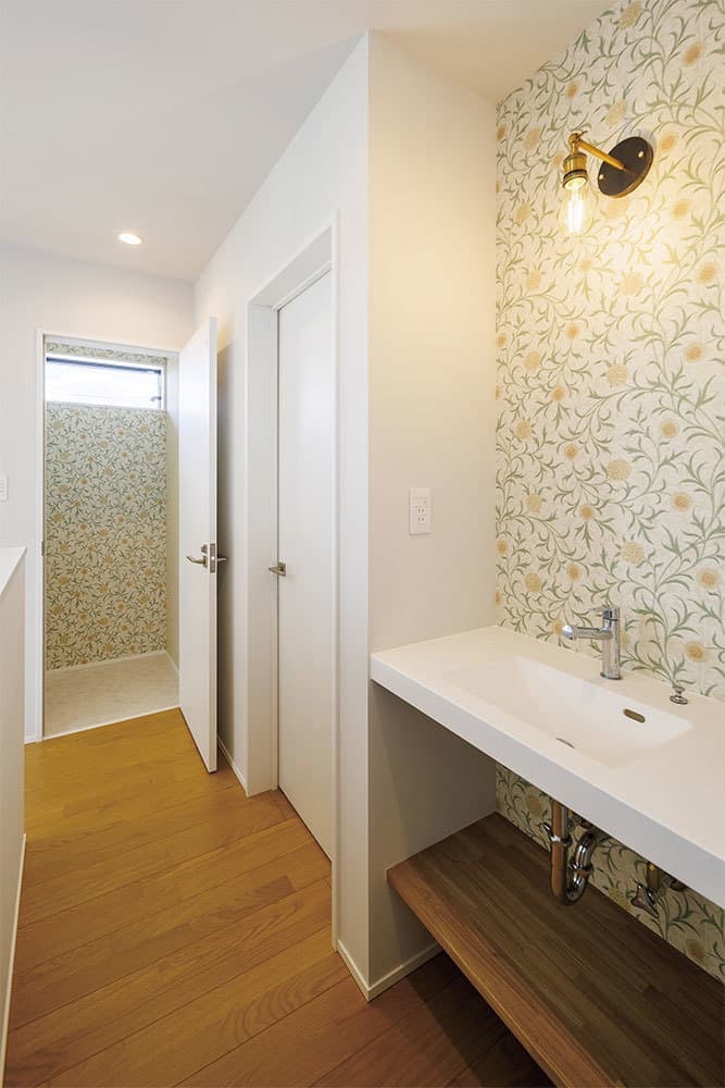 家族をつなぐスキップフロアのある家