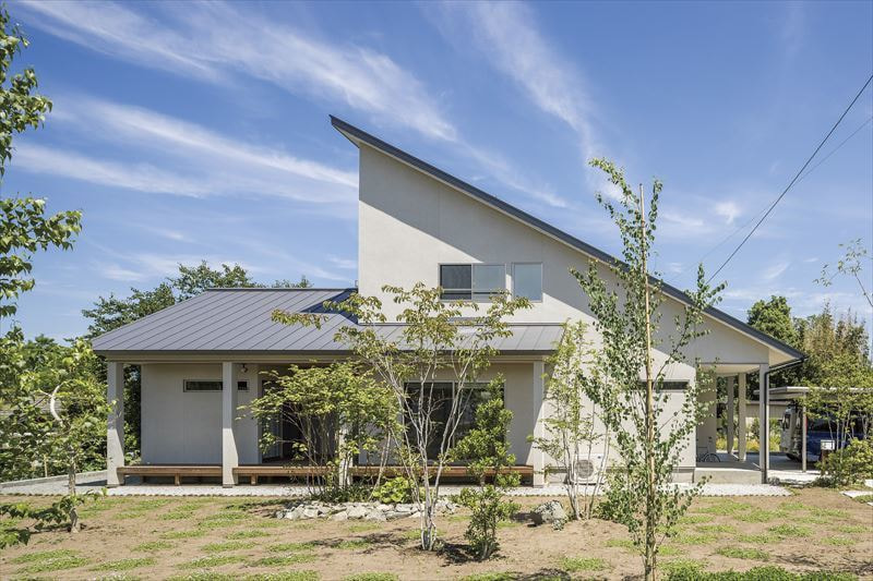 パッシブデザインを考慮した大屋根の家