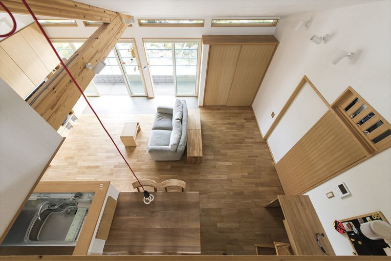 2階リビングのパッシブデザインハウス