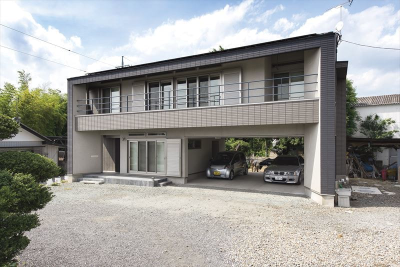 2階リビングのパッシブデザインハウス