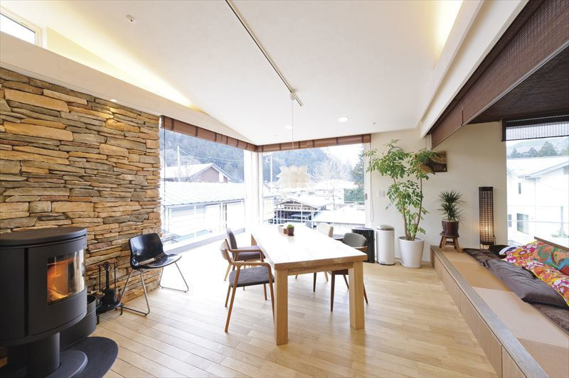 開放的なリビング