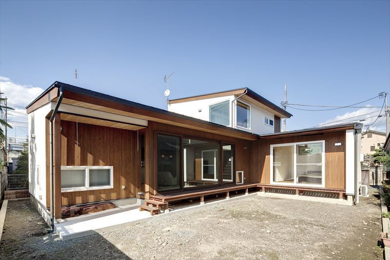 中庭のある和みの家