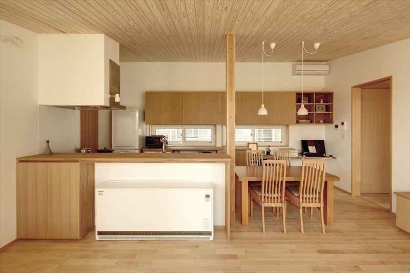 珪藻土を塗った壁