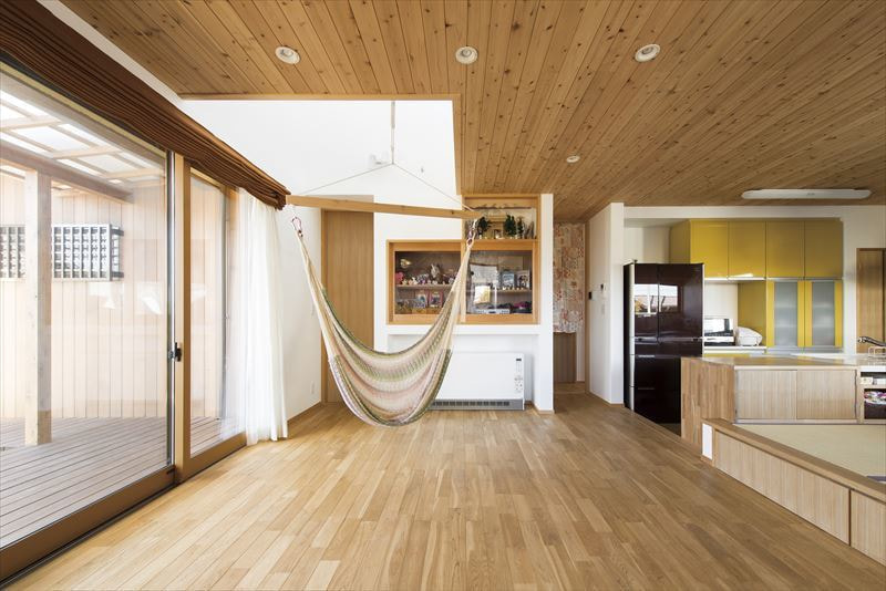 小上がり畳スペースのある家