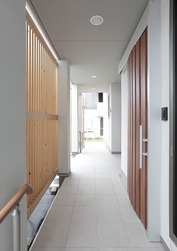 スロープのアプローチ