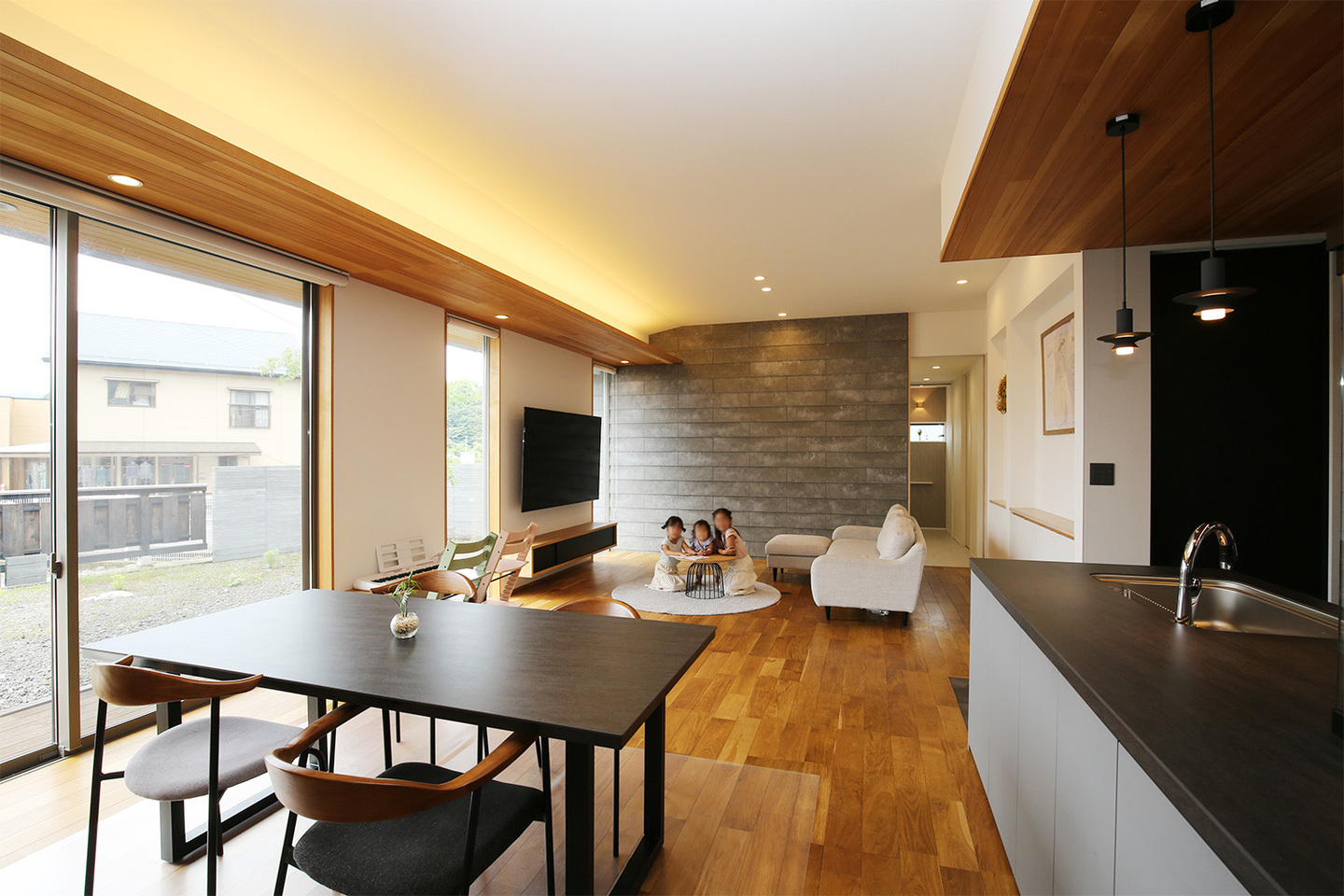 SE構法らしい大空間大開口