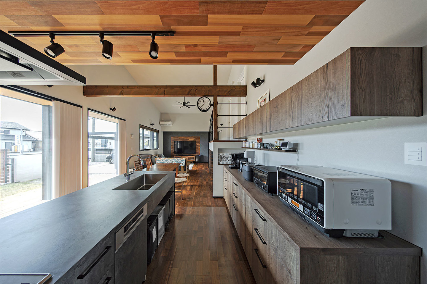 ヴィンテージ感を醸し出したLDK