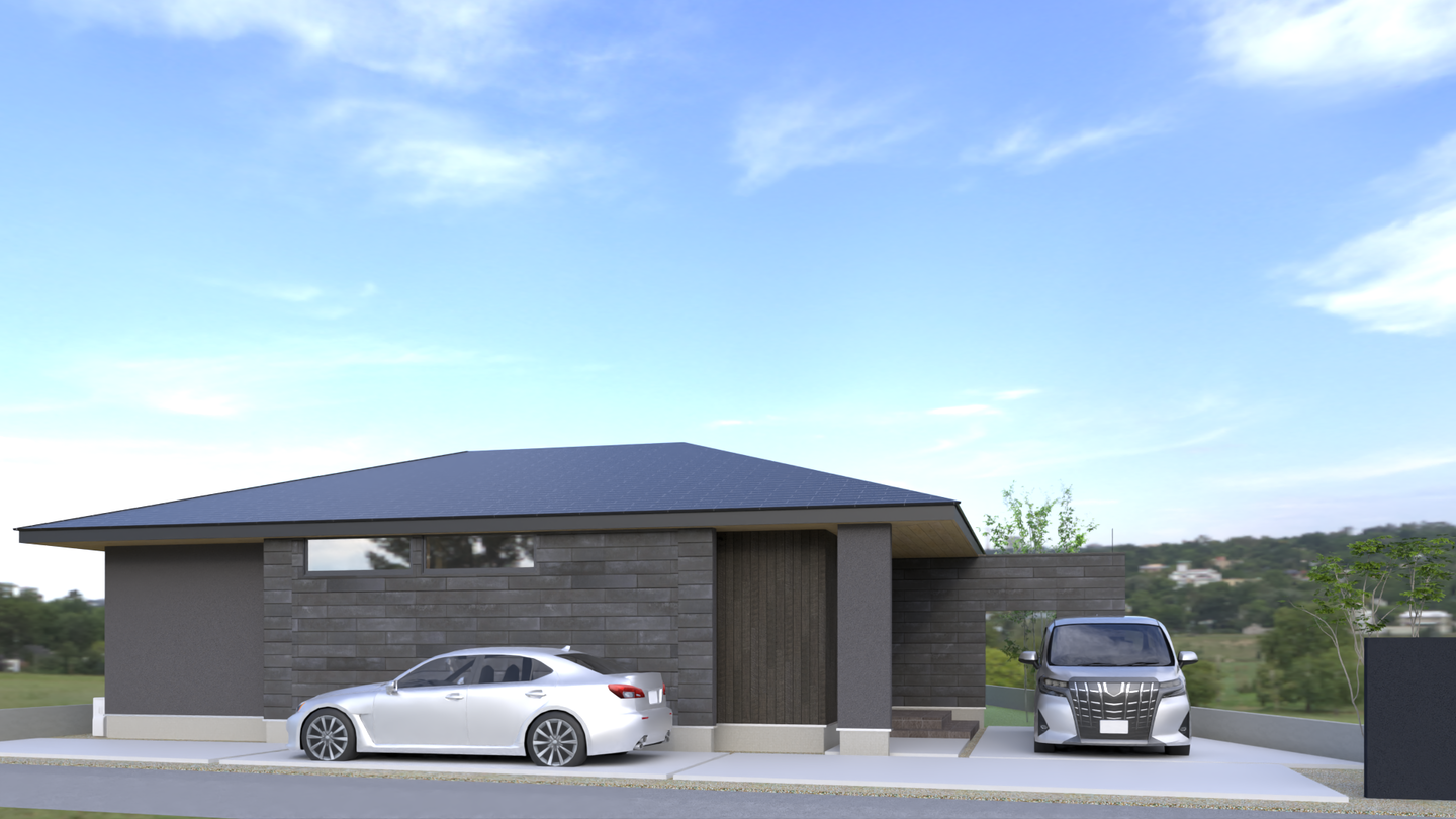 光と風をかんじる中庭のある家完成見学会